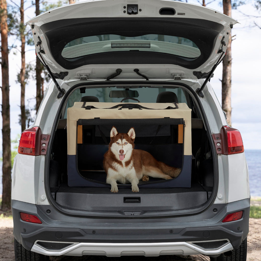 Adjustable Fabric Dog Crate for Dogs