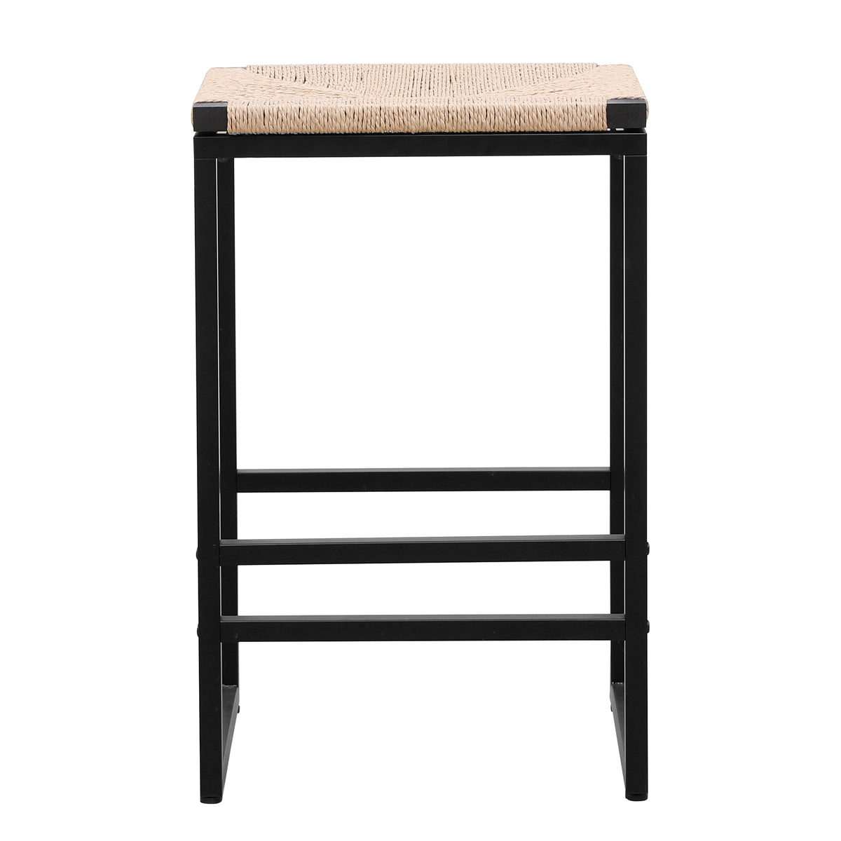 Set of 2 Backless Bar Stools for Kitchen Counter