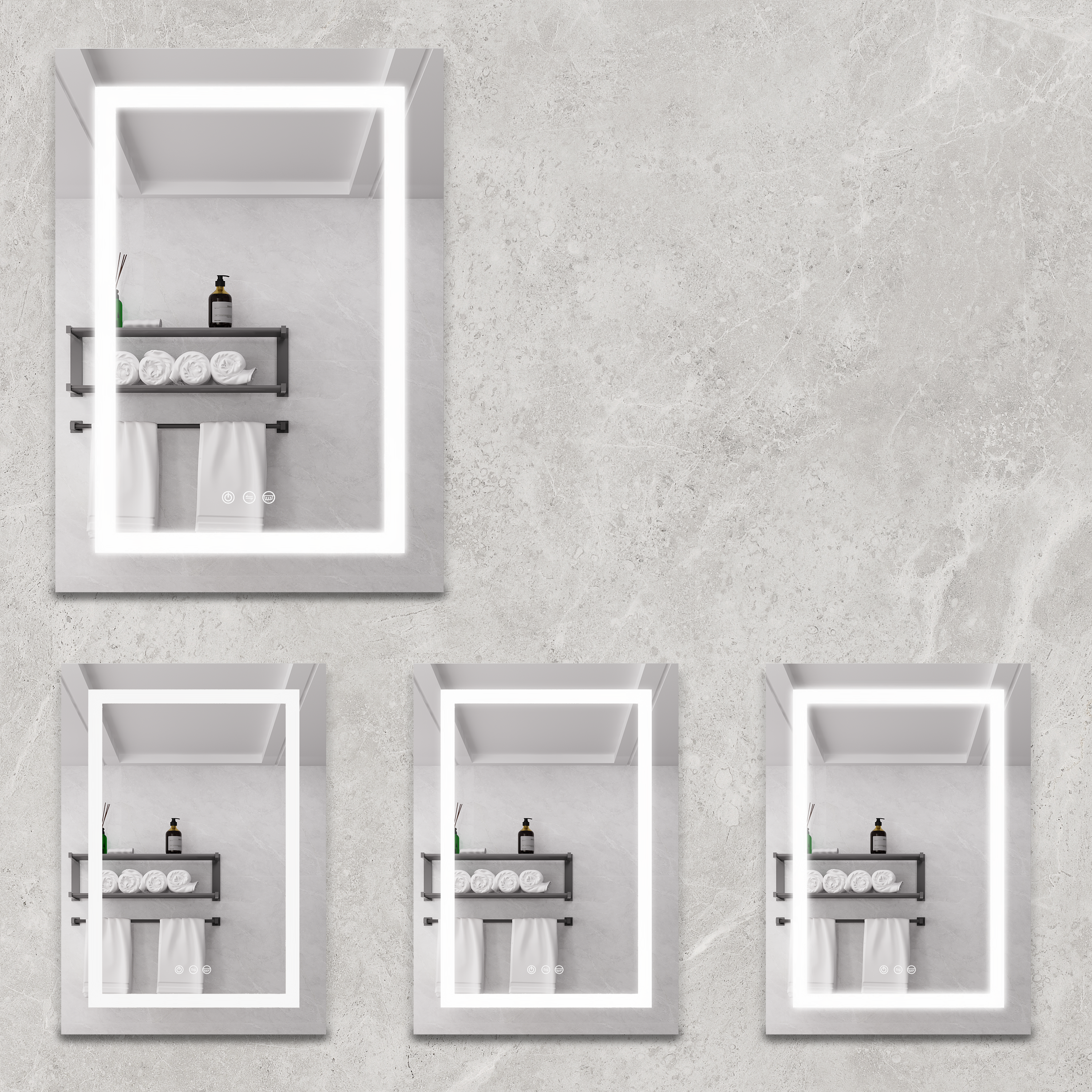 20 X 28 Inch Bathroom Medicine Cabinet with Mirror