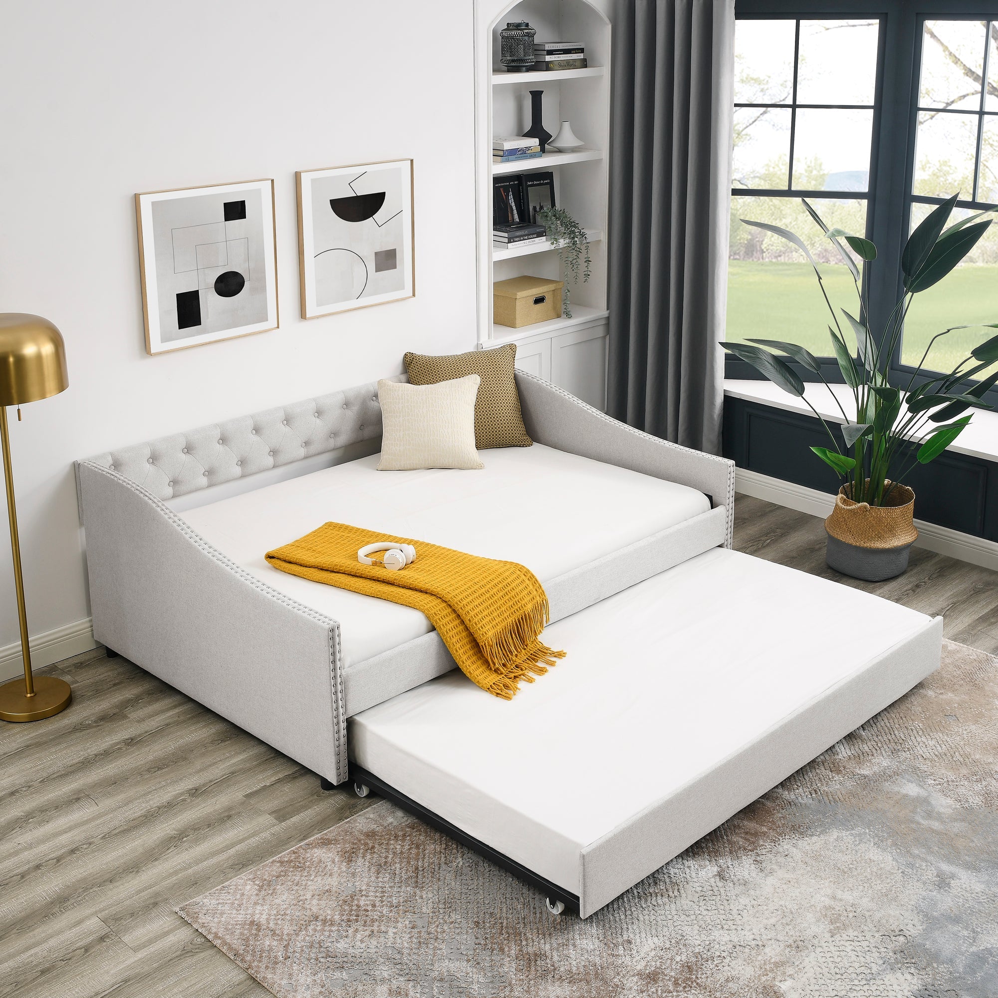Full Size Daybed with Twin Size Trundle