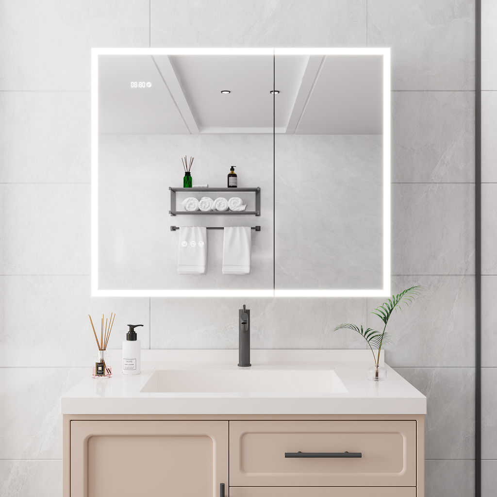 LED Bathroom Medicine Cabinet with Mirror