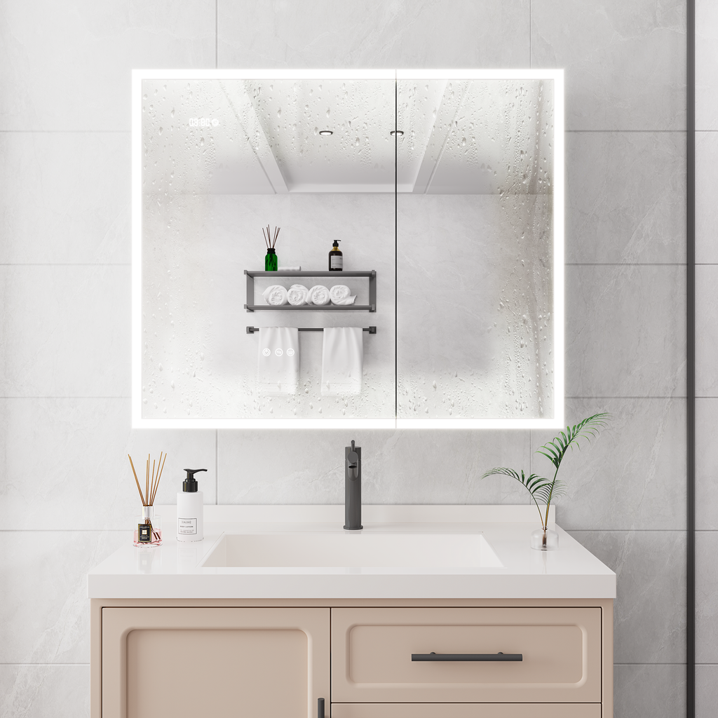 LED Bathroom Medicine Cabinet with Mirror