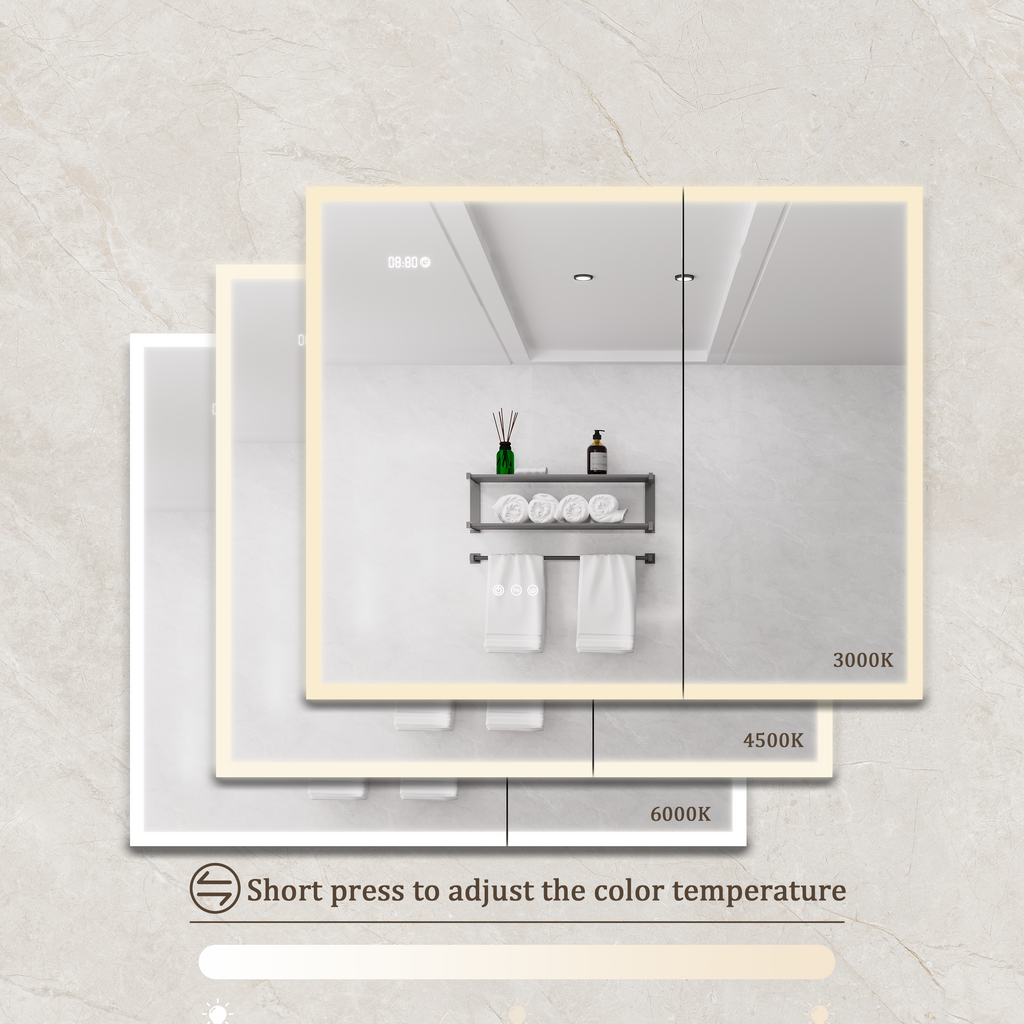 LED Bathroom Medicine Cabinet with Mirror