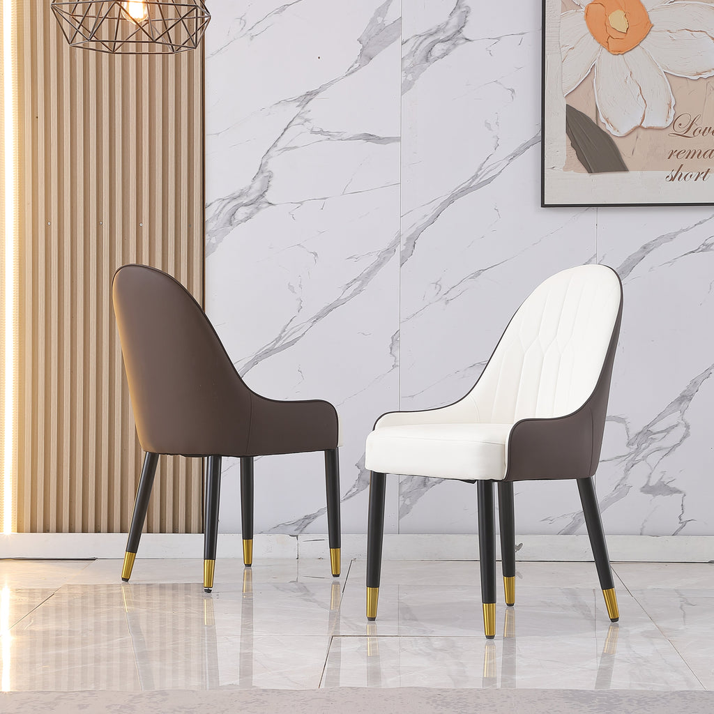 Dining Chair with PU Leather