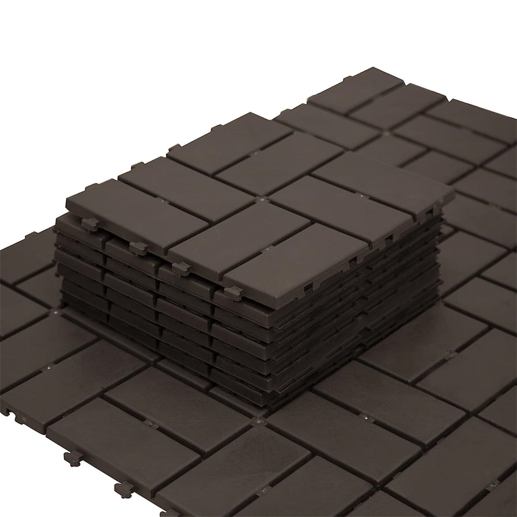 Patio Interlocking Deck Tiles