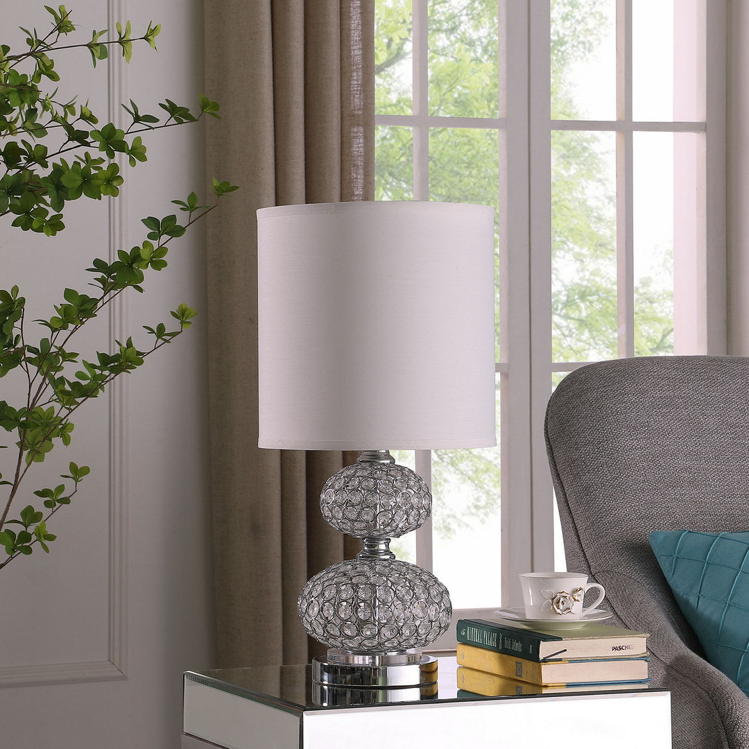 24" Mod Crystal Inspired Retro Table Lamp