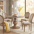 46" Round Pedestal Dining Table - Reclaimed