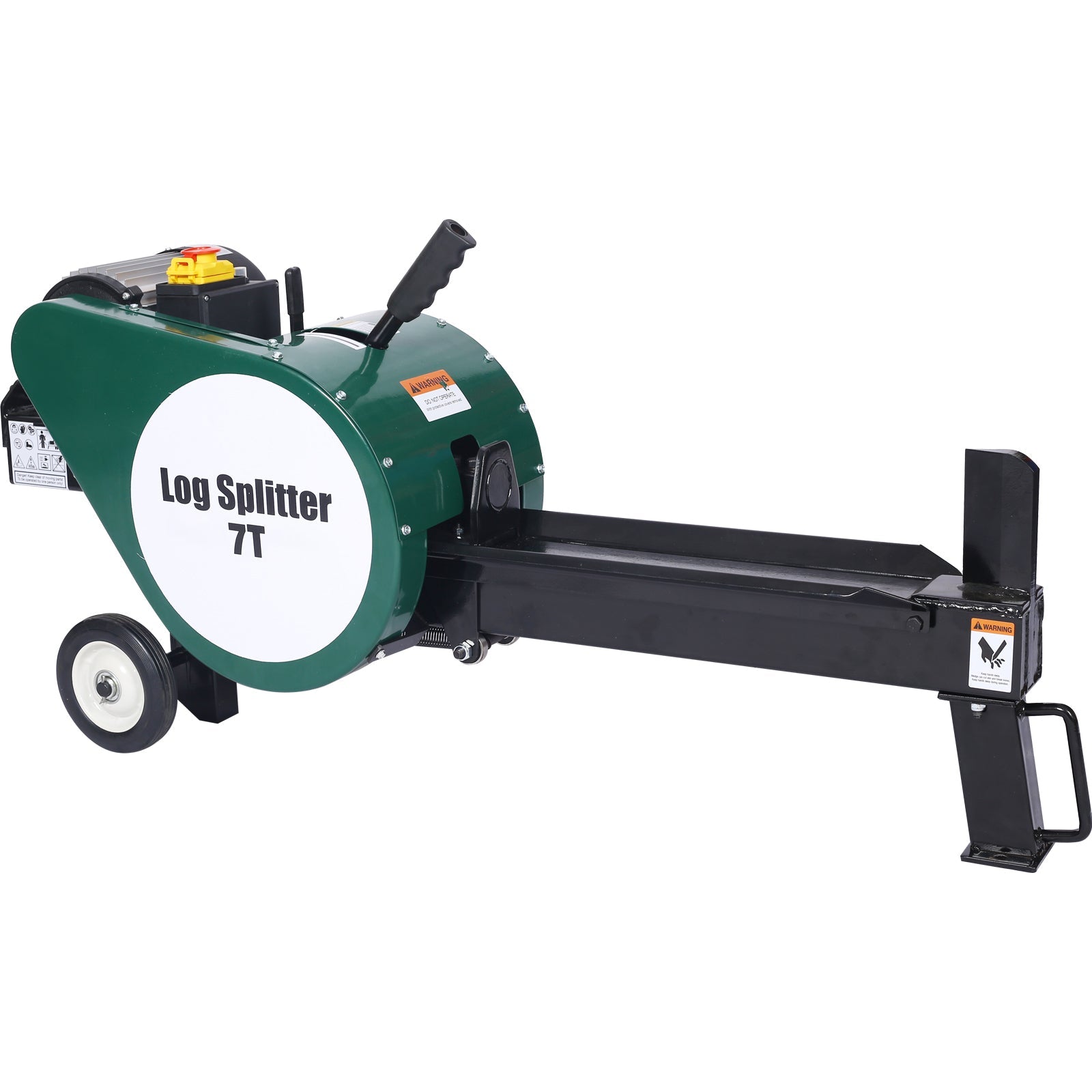 Double Flywheel Electric Log Splitter