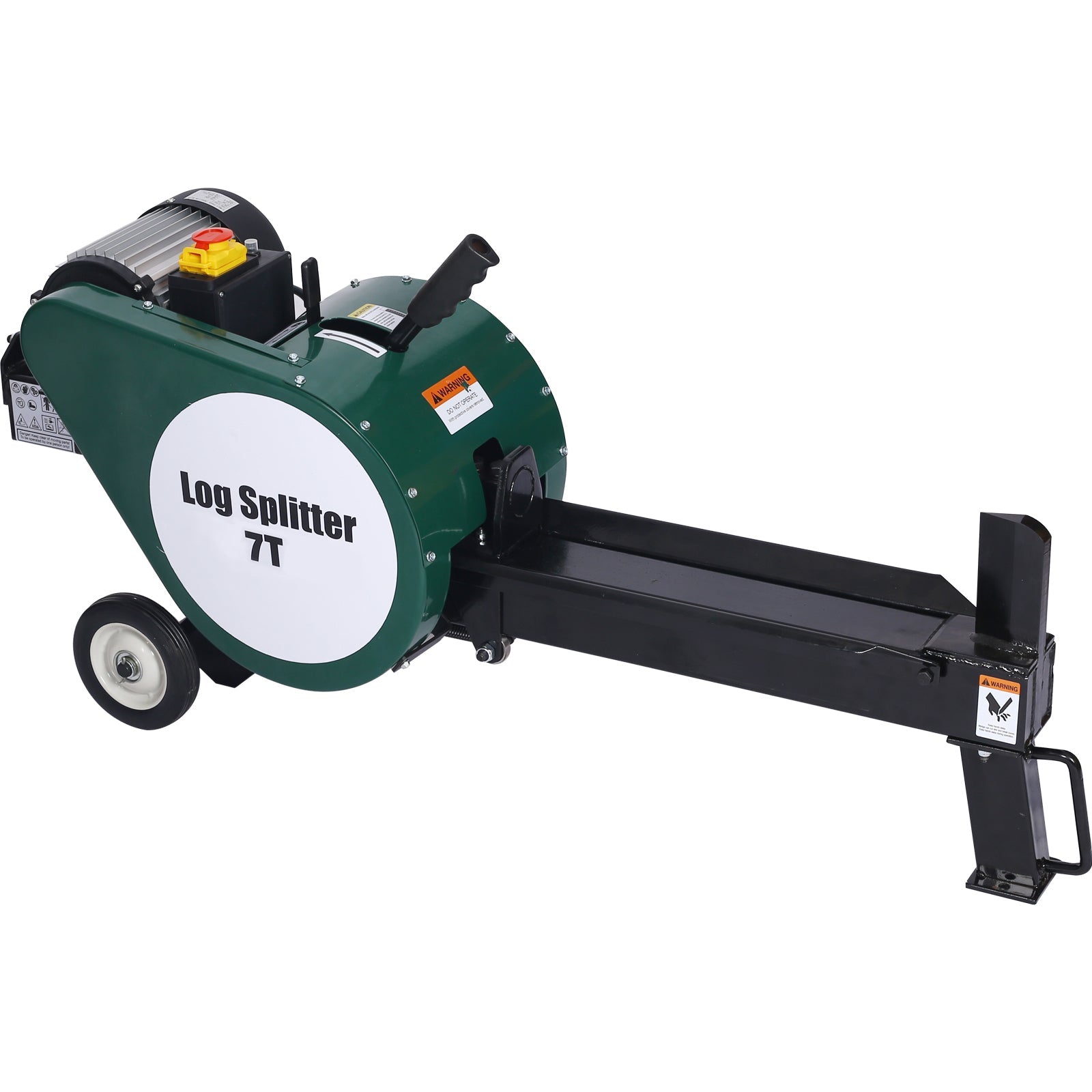 Double Flywheel Electric Log Splitter