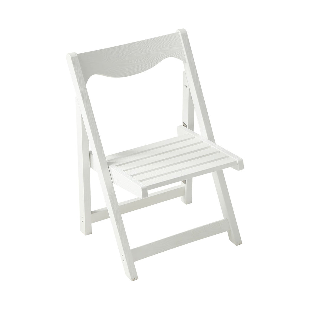 HIPS Foldable Small Table and Chair Set with 2 Chairs and Rectangular Table