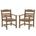 Patio Dining Chair with Armset Set of 2