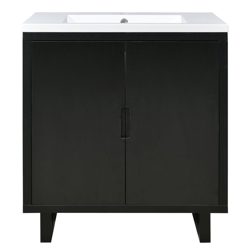 30" Bathroom Vanity Set with Sink, Combo Cabinet, Bathroom Storage Cabinet