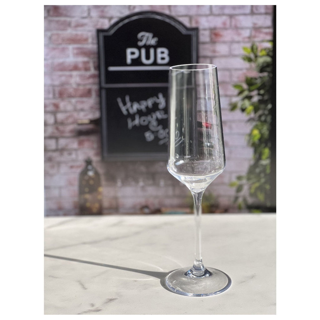 Tritan Lexington Plastic Champagne Flutes Set of 4 (10oz)