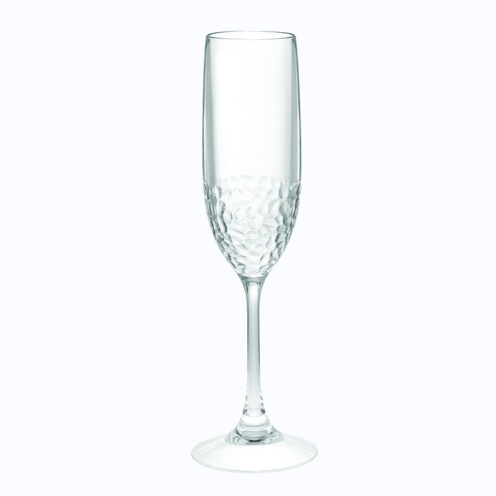 Tritan Lexington Plastic Champagne Flutes Set of 4 (6oz)