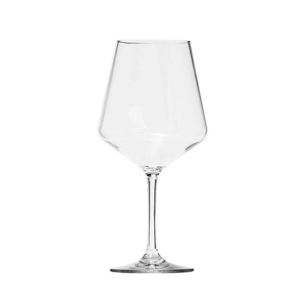 Plastic Wine Glasses Set of 4 (15oz), BPA Free Tritan
