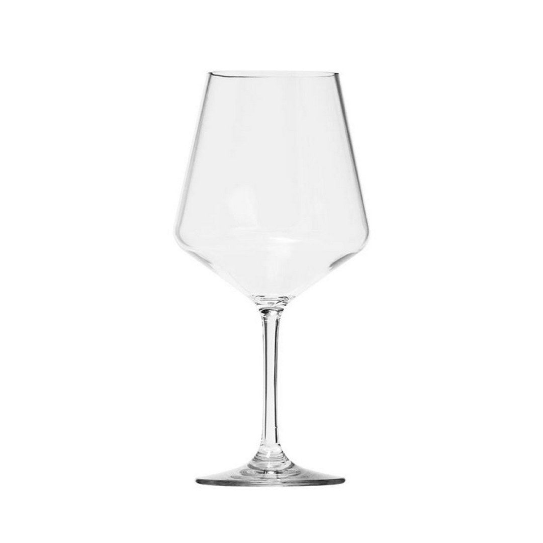 Plastic Wine Glasses Set of 4 (15oz), BPA Free Tritan