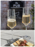 Tritan Lexington Plastic Champagne Flutes Set of 4 (10oz)