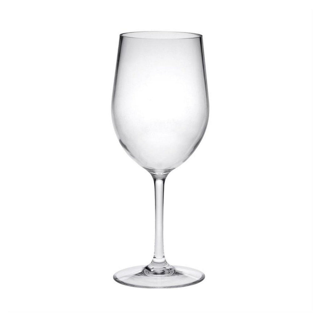 Plastic Wine Glasses Set of 4 (12oz) - BPA Free Tritan