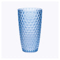 Diamond Cut Acrylic Glasses Drinking Set of 4 - 19oz