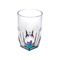 Rainbow Diamond Acrylic Glasses Drinking Set