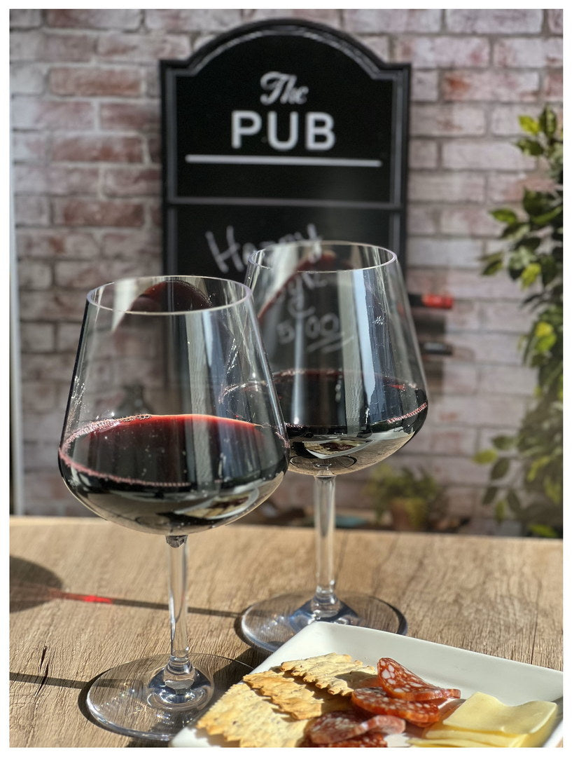 Unbreakable Plastic Wine Glasses Set of 4 (20oz)