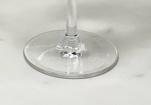 Oval Halo Plastic Wine Glasses Set of 4 (12oz)