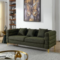 81-Inch Oversized 3 Seater Sectional Sofa