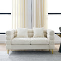 60-Inch Oversized 2 Seater Sectional Sofa