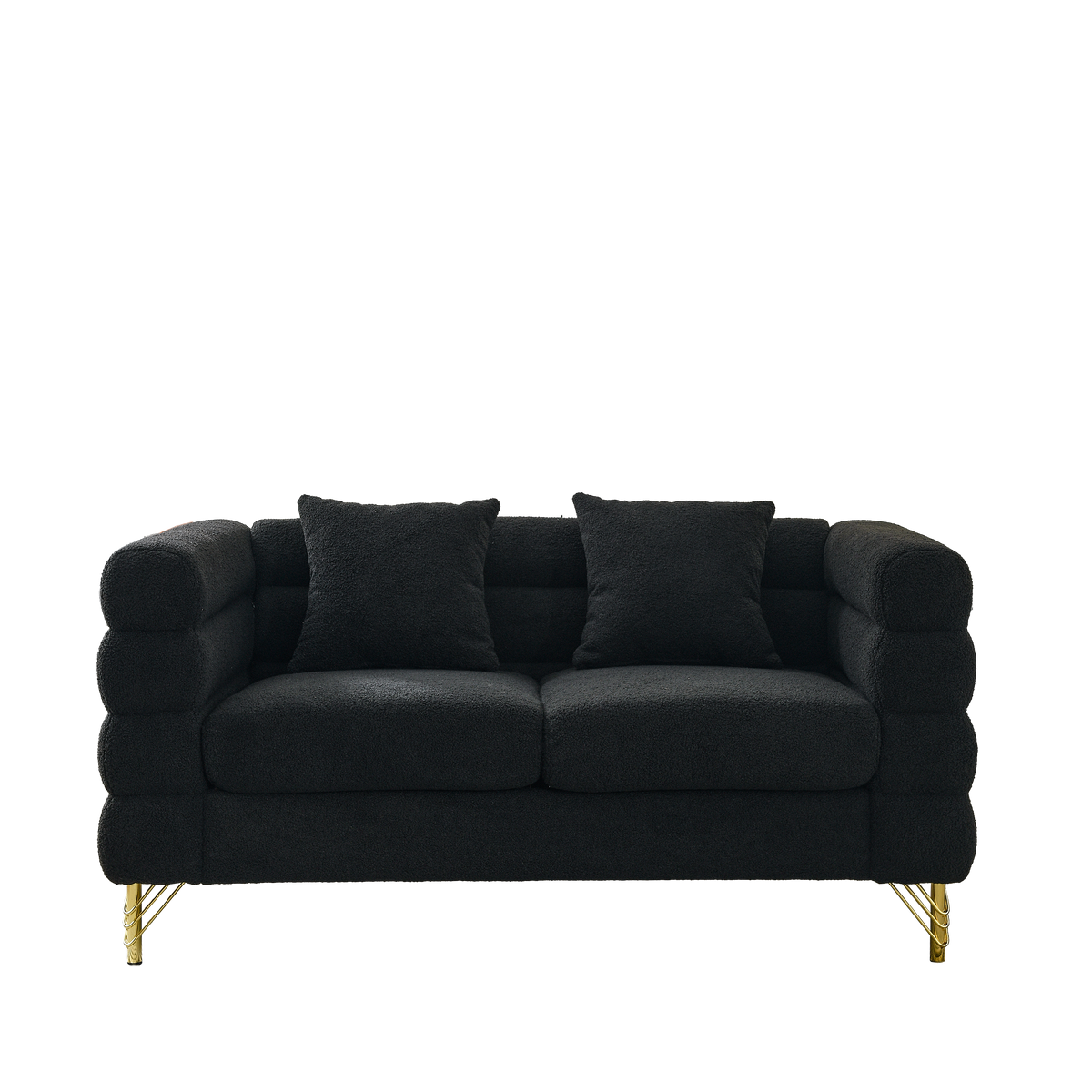 60-Inch Oversized 2-Seater Sectional Sofa