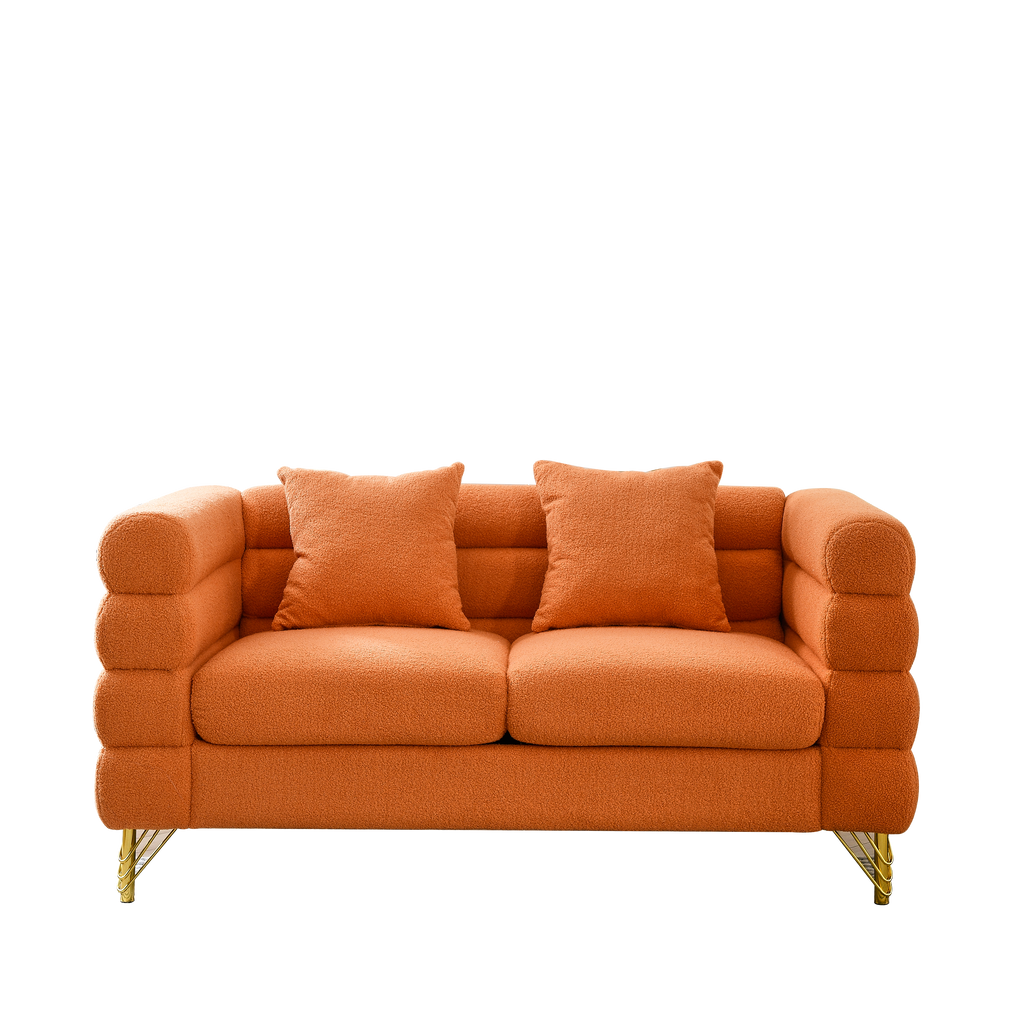 60 Inch Oversized 2 Seater Sectional Sofa