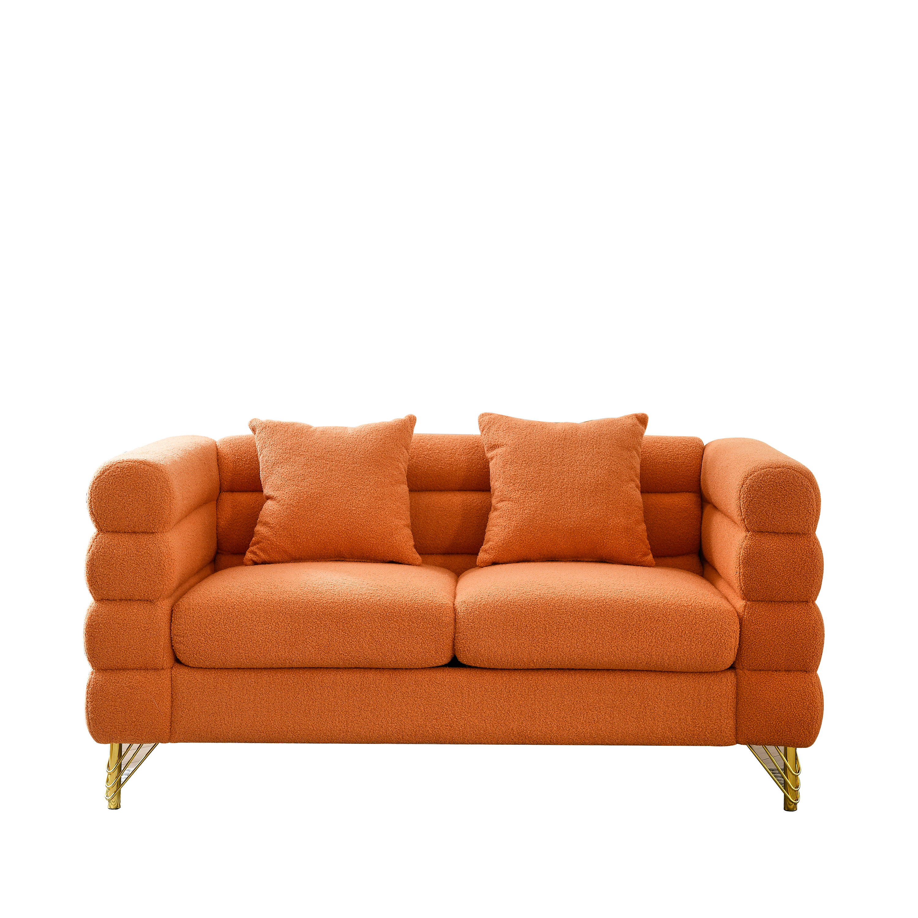 60 Inch Oversized 2 Seater Sectional Sofa