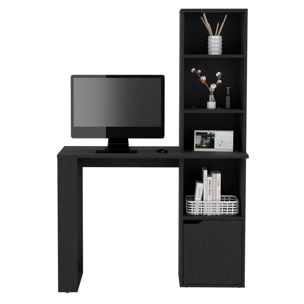 Writing Desk With Bookcase and Cabinet