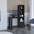 Writing Desk With Bookcase and Cabinet