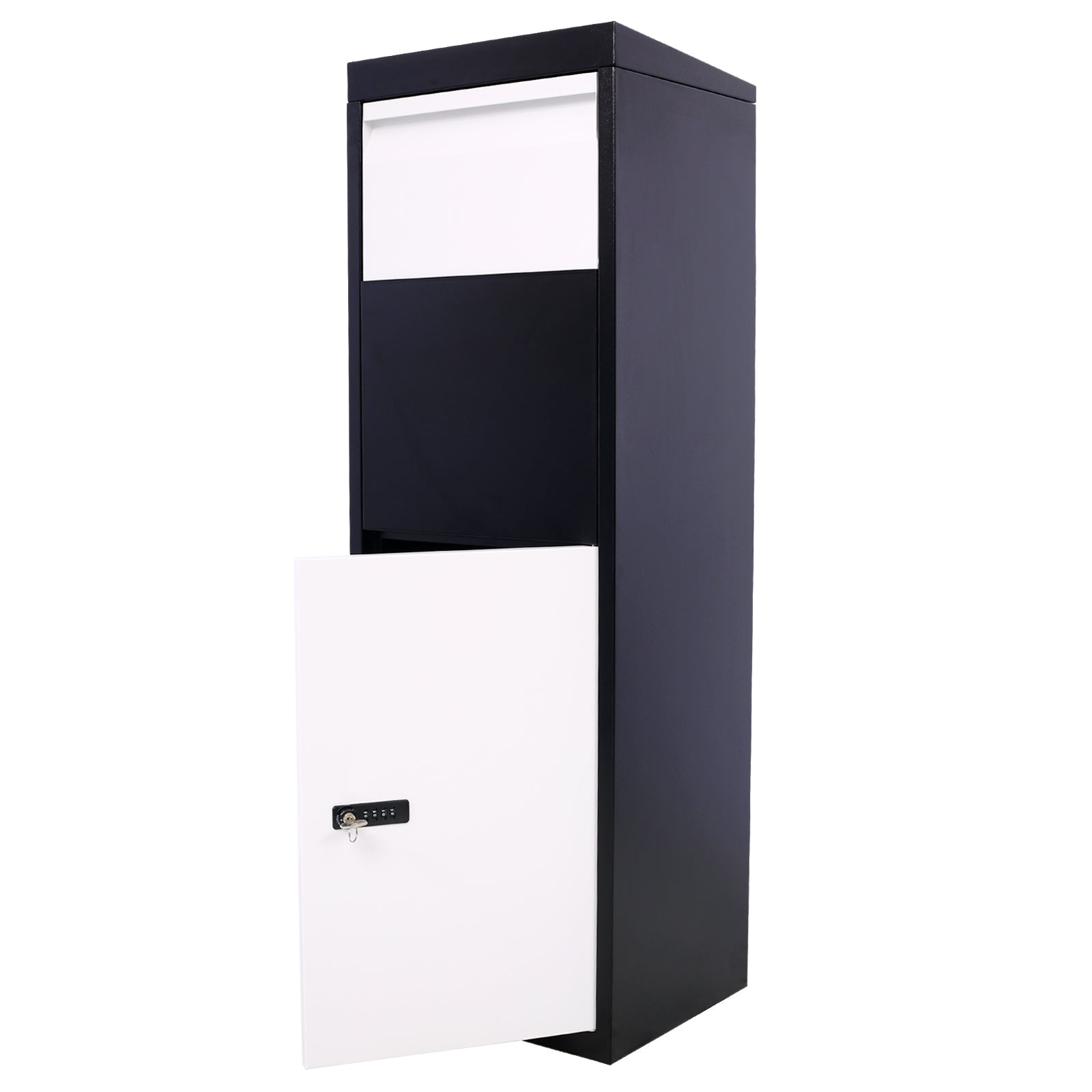 Package Delivery Box - Galvanized Steel Parcel Mailbox