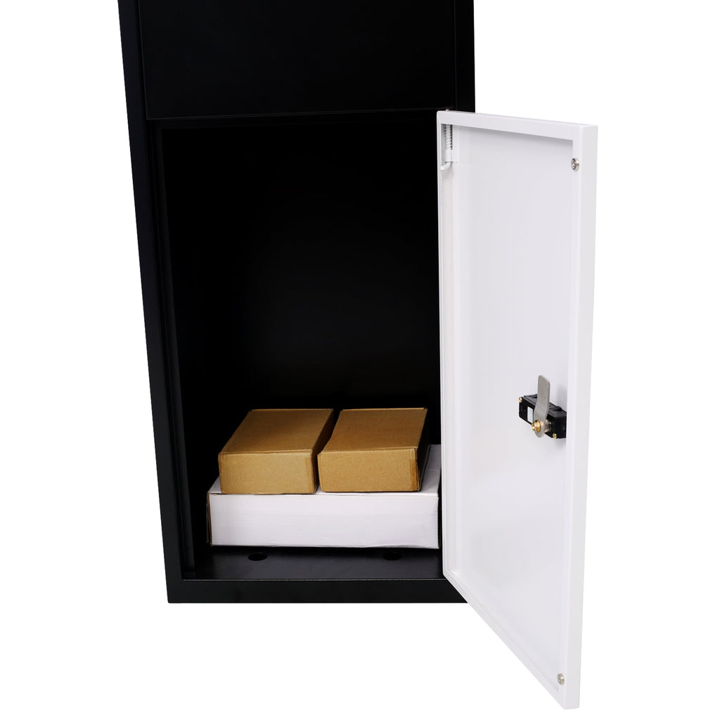 Package Delivery Box - Galvanized Steel Parcel Mailbox