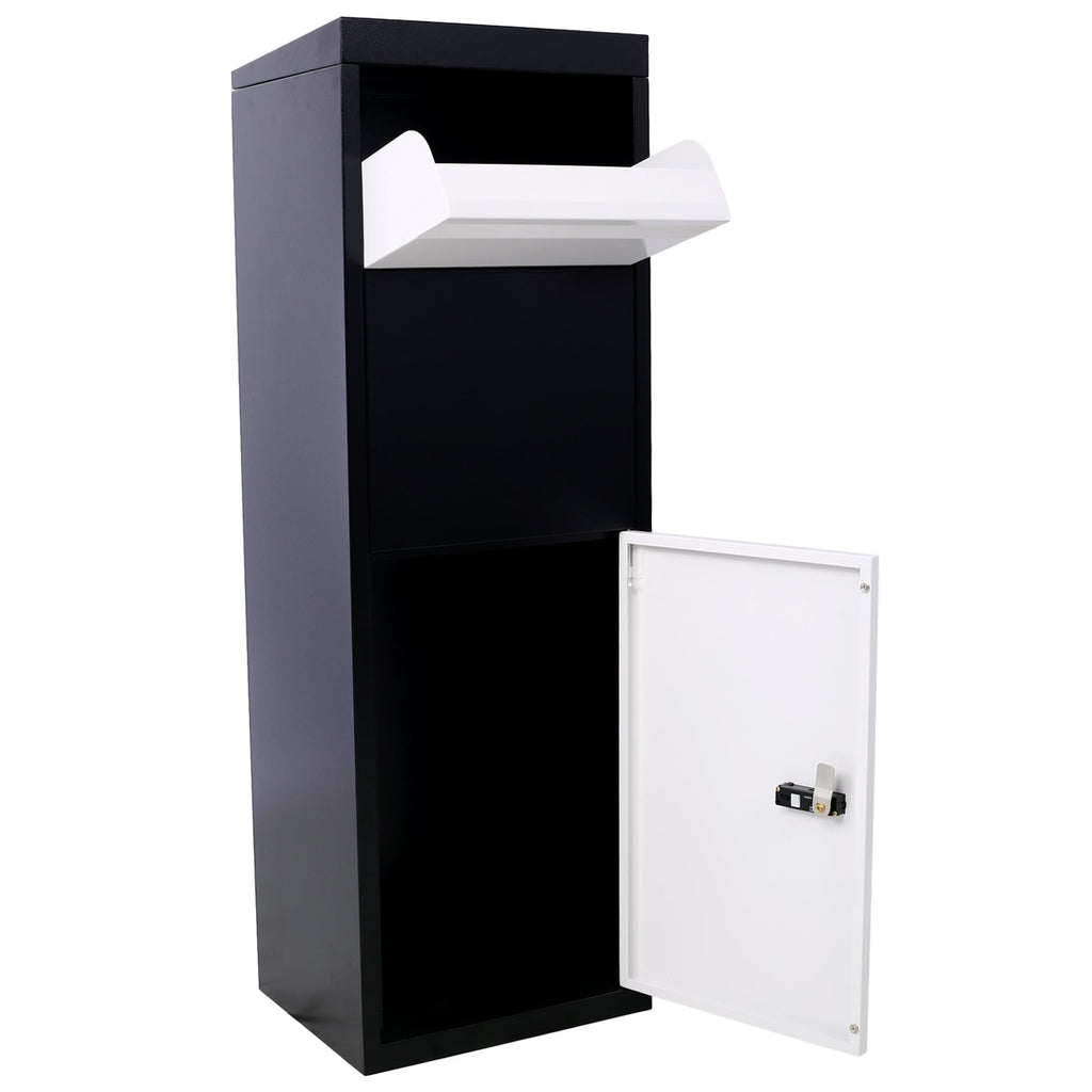 Package Delivery Box - Galvanized Steel Parcel Mailbox