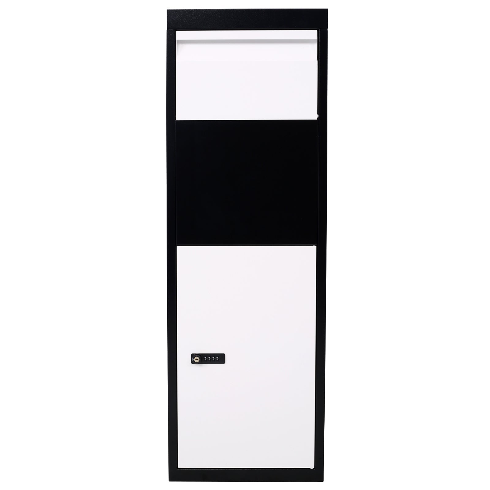 Package Delivery Box - Galvanized Steel Parcel Mailbox