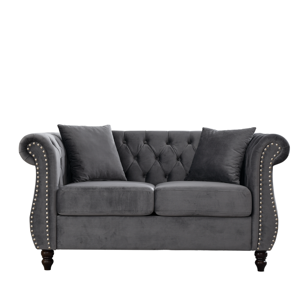 58.8" Chesterfield Sofa