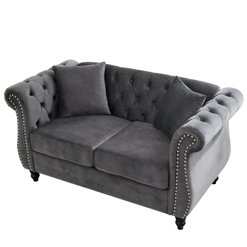 58.8" Chesterfield Sofa