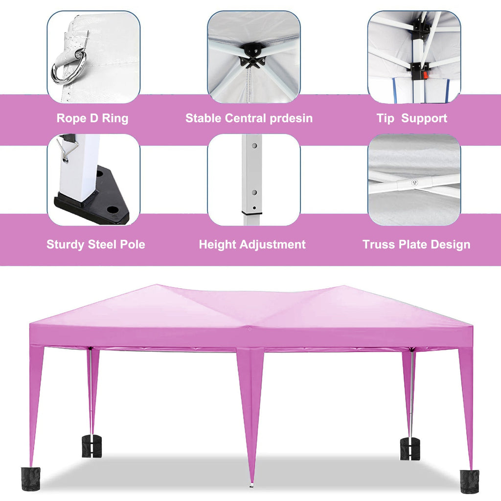 10'x20' EZ Pop Up Canopy Outdoor Portable Party Tent