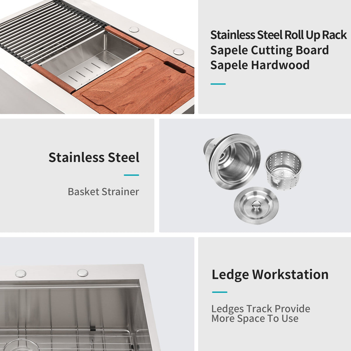 30 Farmhouse Sink Workstation