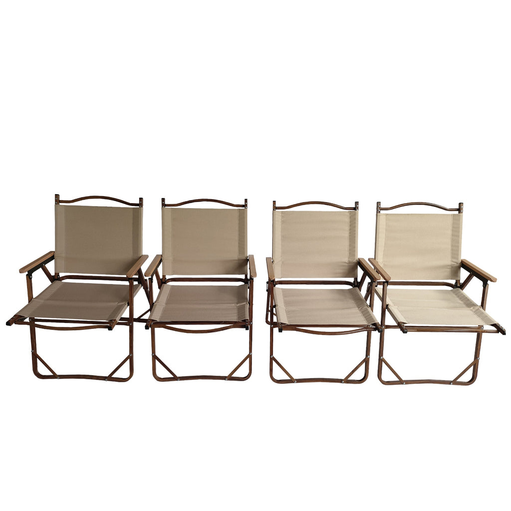 Comfy Foldable and Portable Chair with Armrests