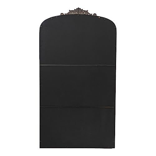 Full Length Mirror with Faux Wooden Frame