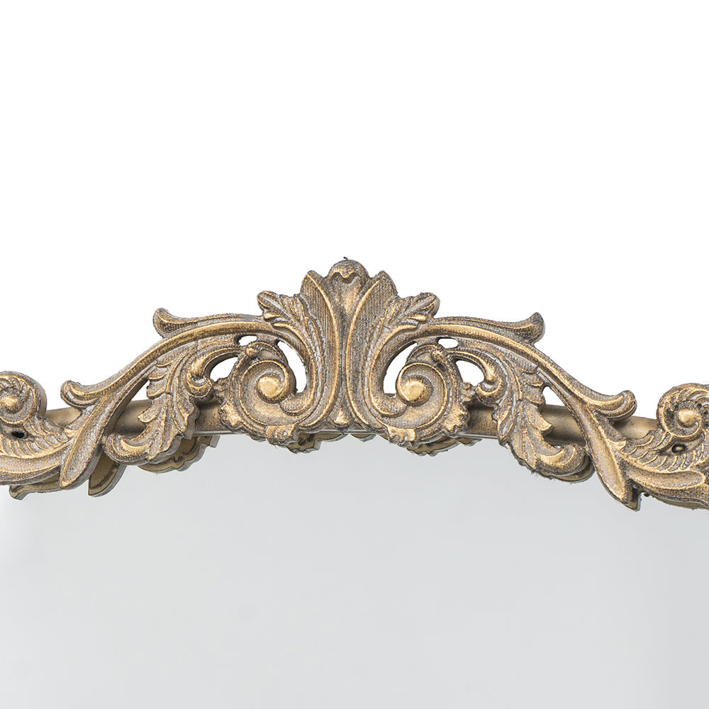 Full Length Mirror with Faux Wooden Frame