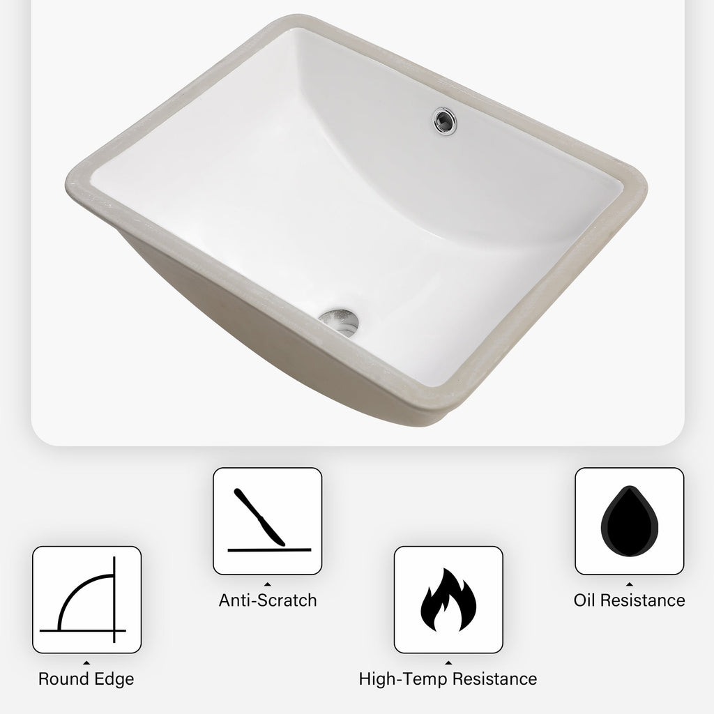 Modern Undermount Bathroom Sink