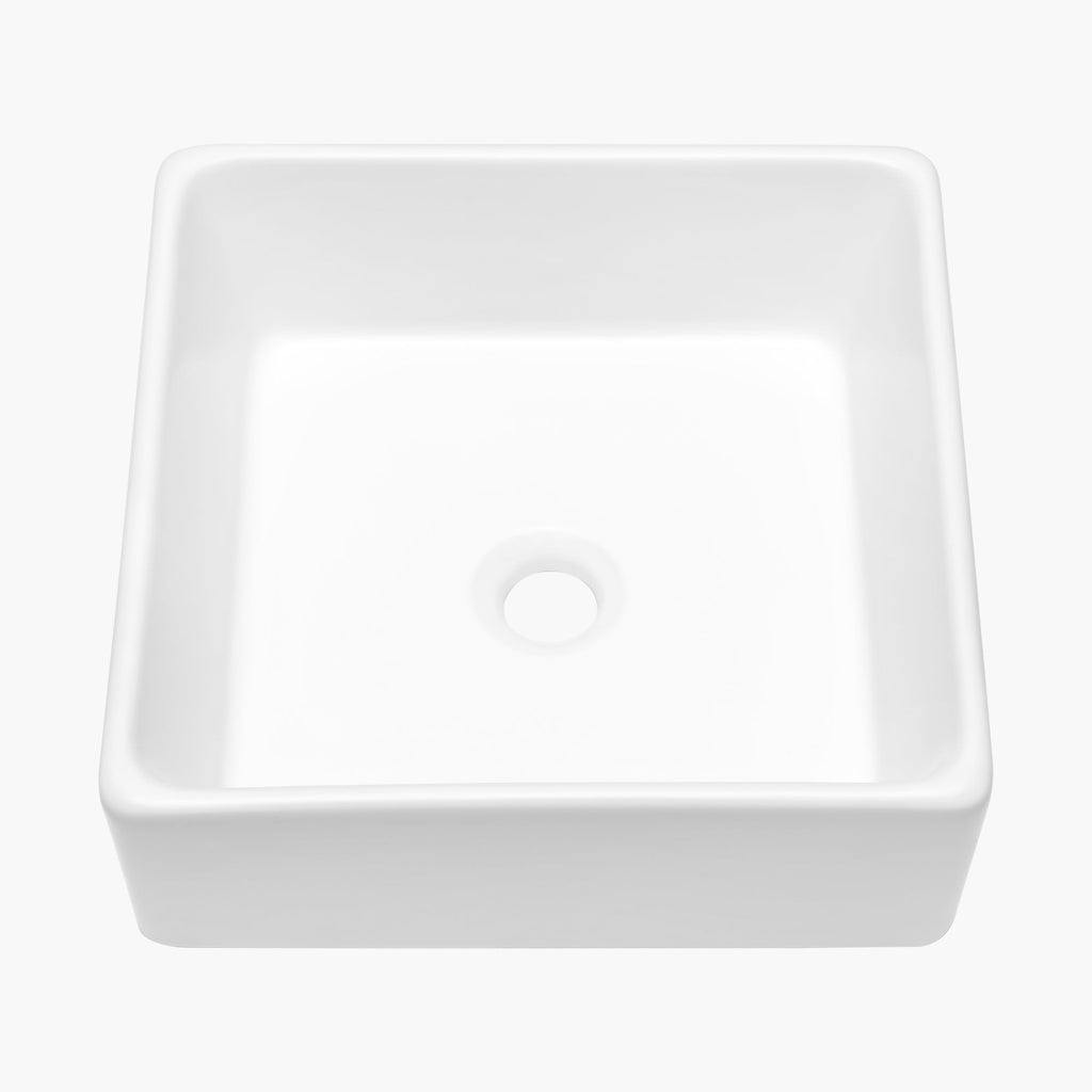 15x15 Inch Modern Bathroom Vessel Sink