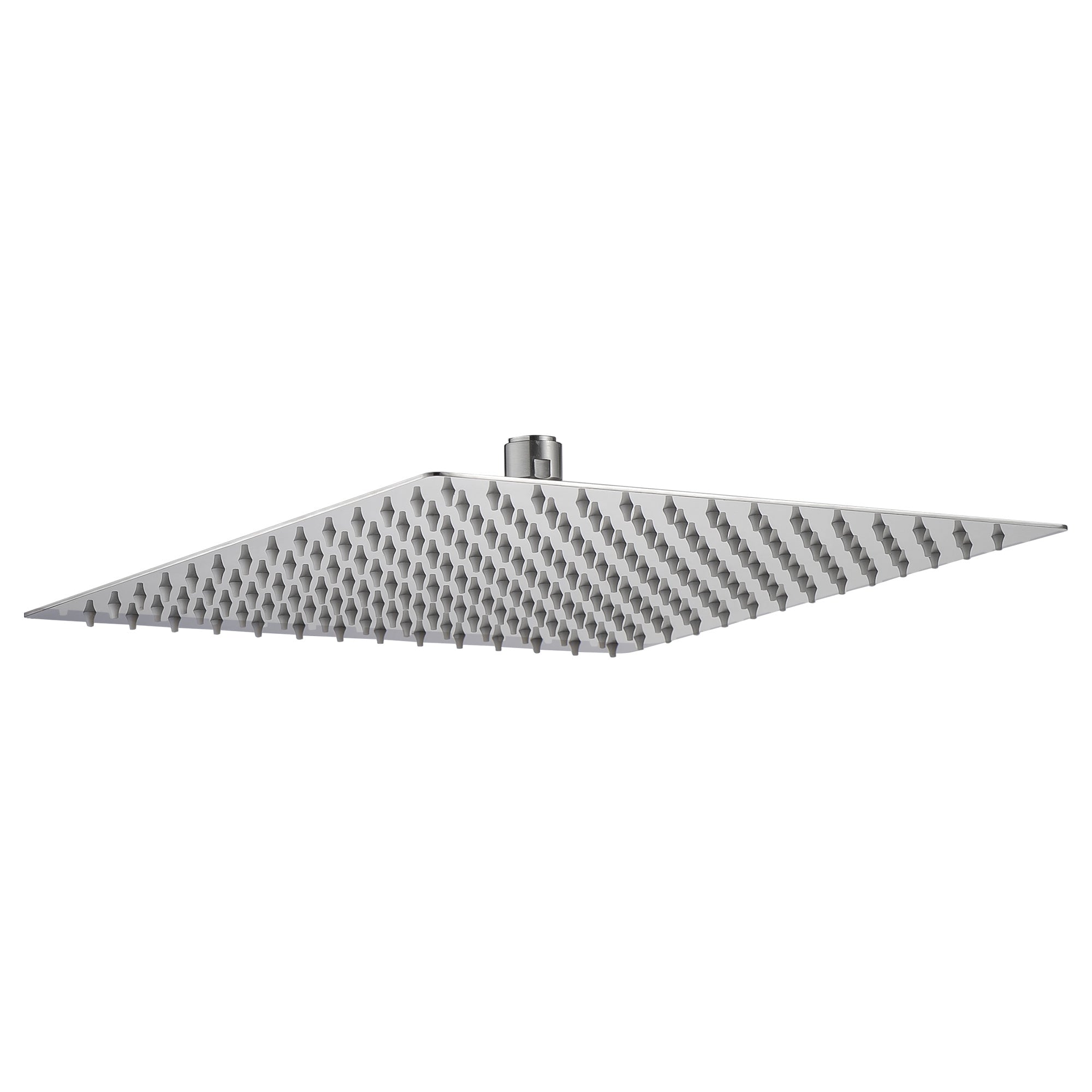 12 Inch Square Brushed Nickel Rain Fixed Shower Head