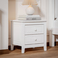 2-Drawer Nightstand for Bedroom