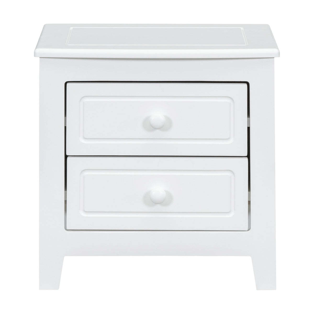 2-Drawer Nightstand for Bedroom