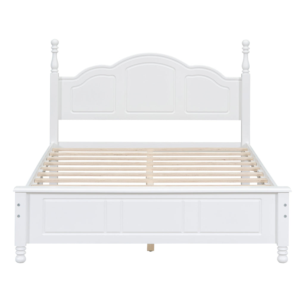 Full Size Wood Platform Bed Frame